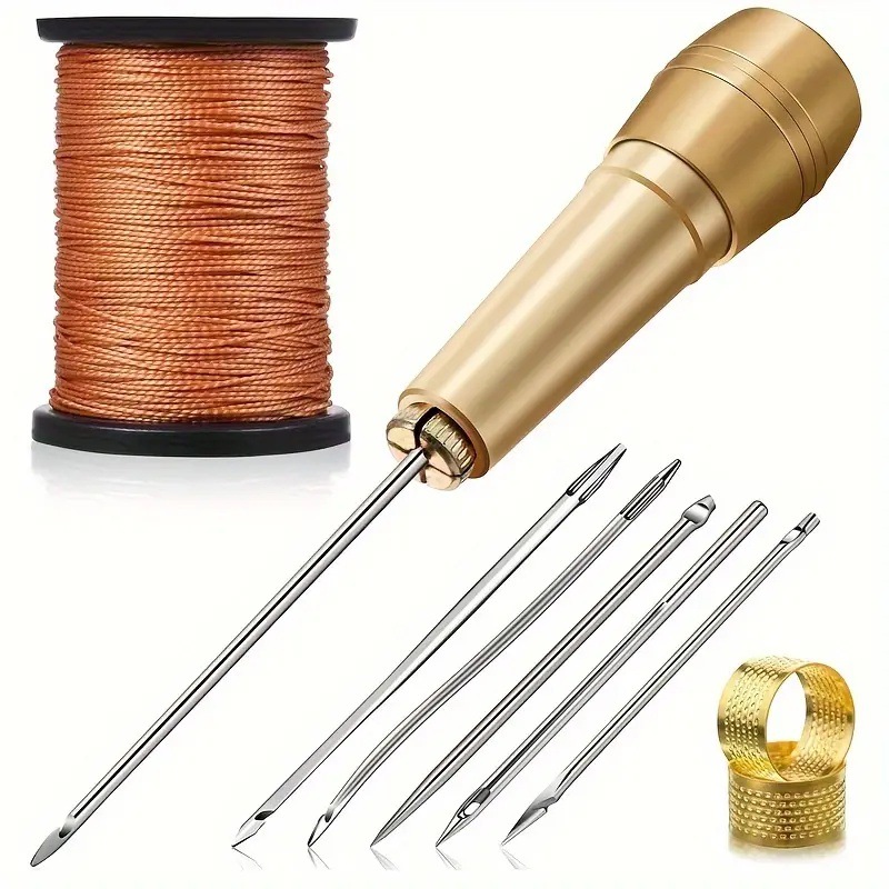 Leatherwork Tools - Lederen naaigereedschap, handnaaigereedschap voor lederbewerking doe-het-zelf,