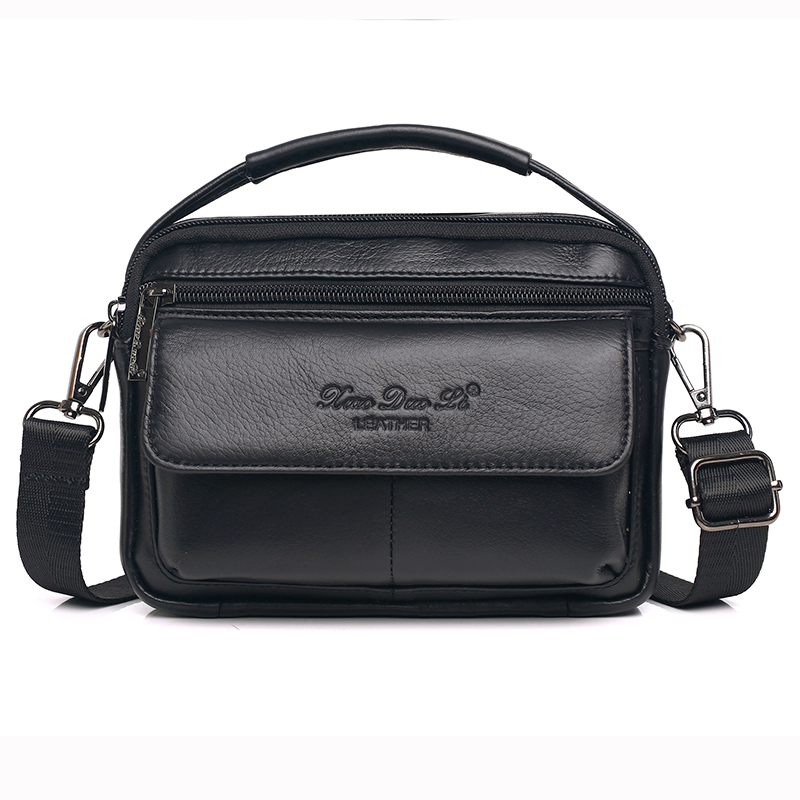 Leatherwork Fasteners - Heren Messenger Crossbody Schoudertassen Echt leer