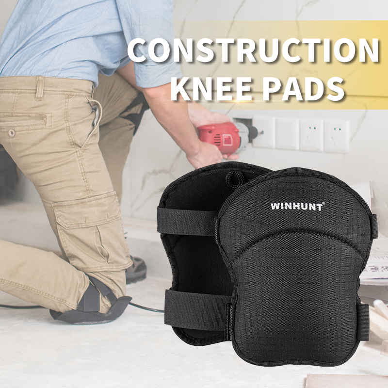 Leather Work Knee Pads - Werkkniebeschermers voor mannen en vrouwen, sterke