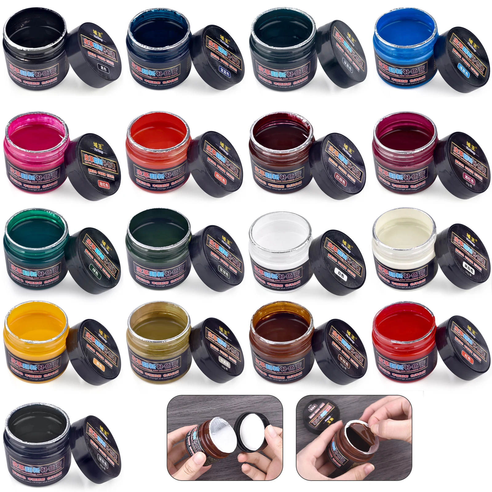 Leather Dye Finish - 50g Leer Reparatie Verf Pigment DIY