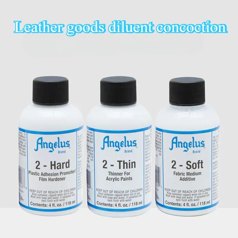 Leather Dye Finish - 28/118 ml Amerikaanse Lederen Verf Dunner/blending