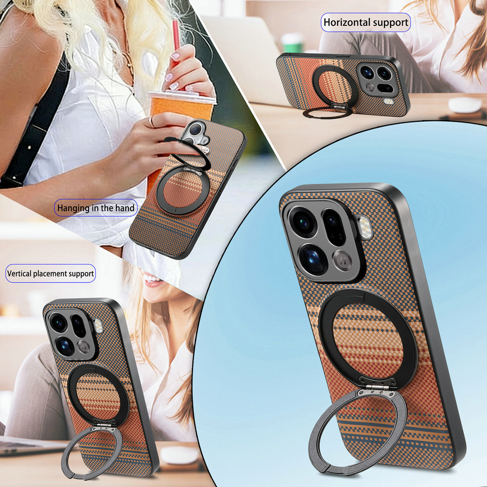 360 ° Matte Ringstandaard voor - Leather X recensie en prijs