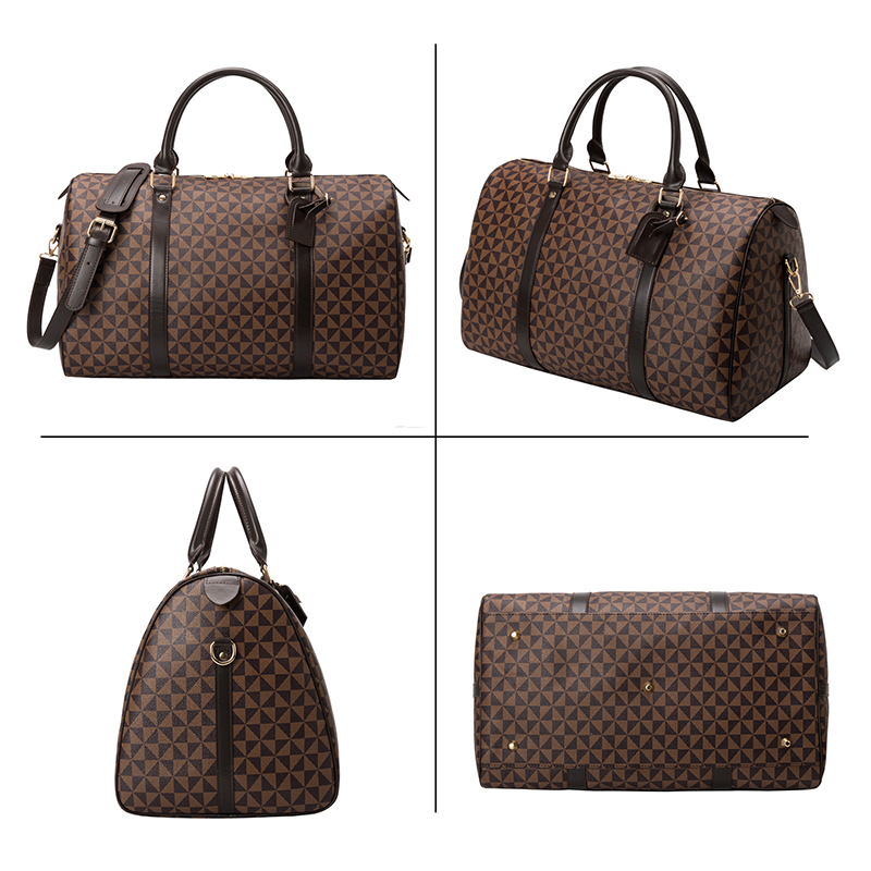 Vintage grote reistrolleytas v - Leather Work Duffle Bag recensie en prijs
