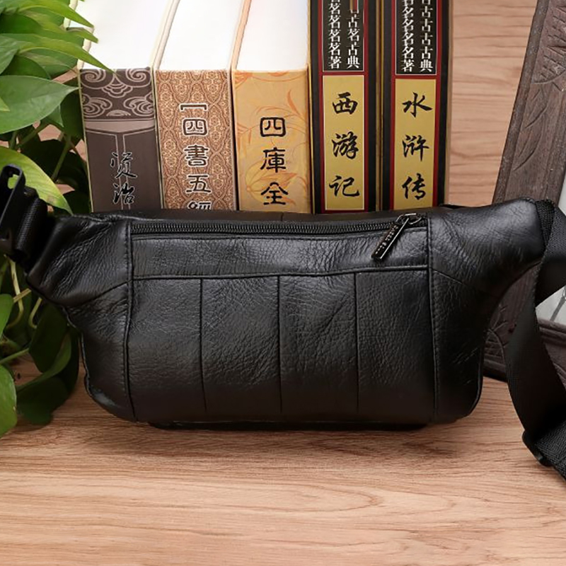 Heren heuptas, schoudertas, bo - Leatherwork Fasteners recensie en prijs