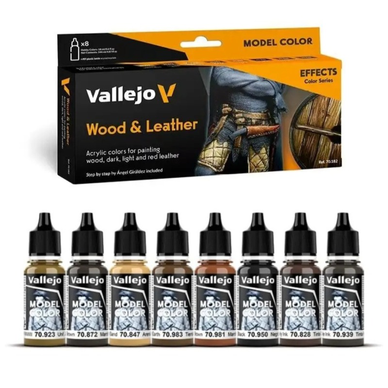 Vallejo AV 70182 Model Color E - Leather Dye Finish recensie en prijs