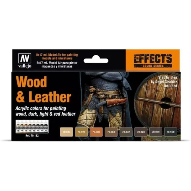 Vallejo AV 70182 Model Color E - Leather Dye Finish recensie en prijs