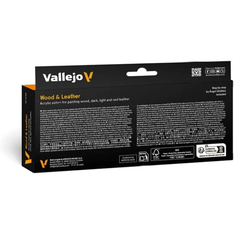 Vallejo AV 70182 Model Color E - Leather Dye Finish recensie en prijs