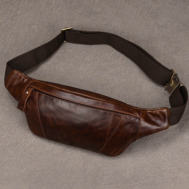 Leren borsttassen voor heren C - Leatherwork Fasteners recensie en prijs