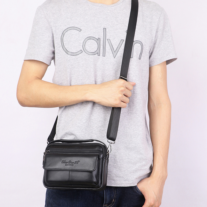 Heren Messenger Crossbody Scho - Leatherwork Fasteners recensie en prijs
