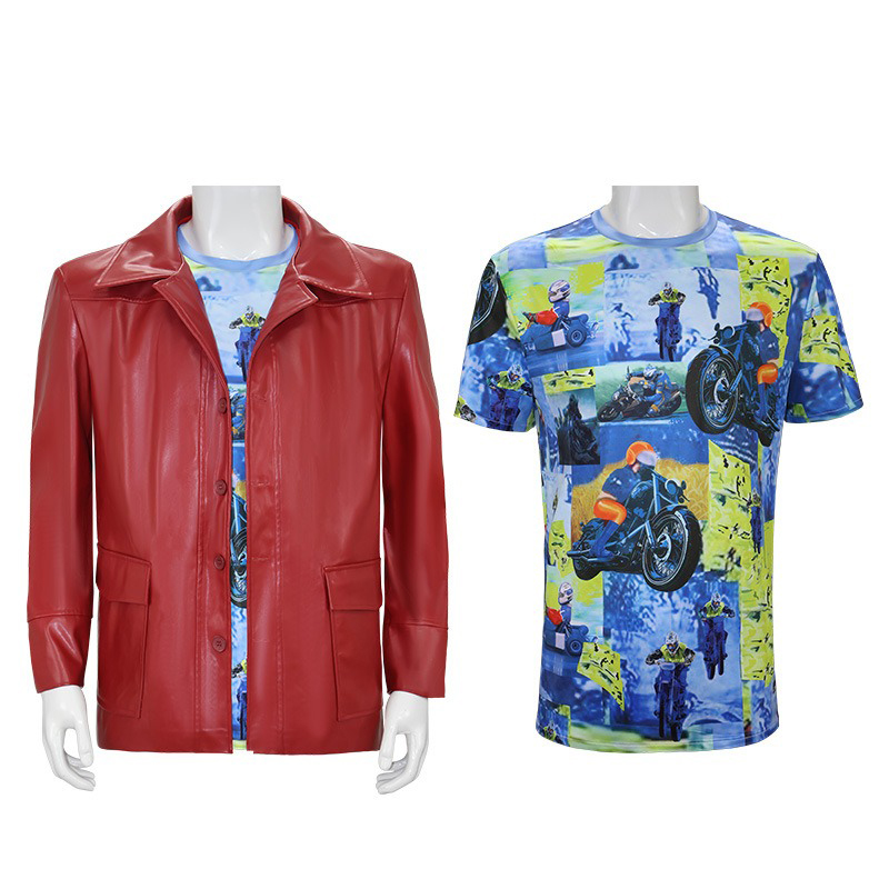 Mannen Rode Leren Jas Fight Cl - Leather Work Jacket recensie en prijs