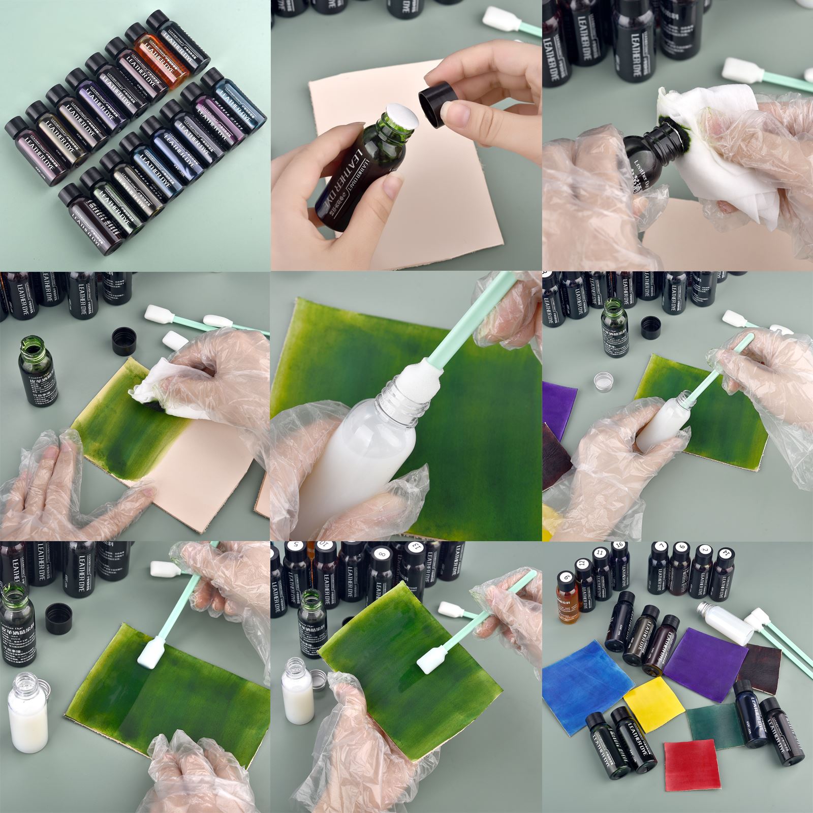 30 ml lederen randverf olieafw - Leather Dye Finish recensie en prijs