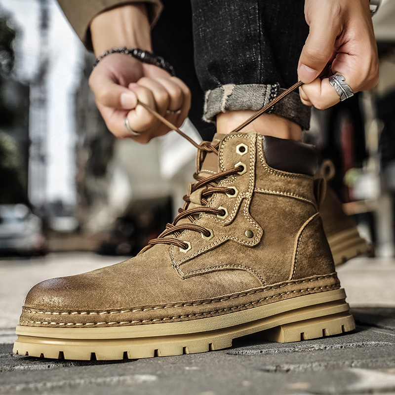Herenschoenen Lente Platform L - Leather Work Fabric recensie en prijs