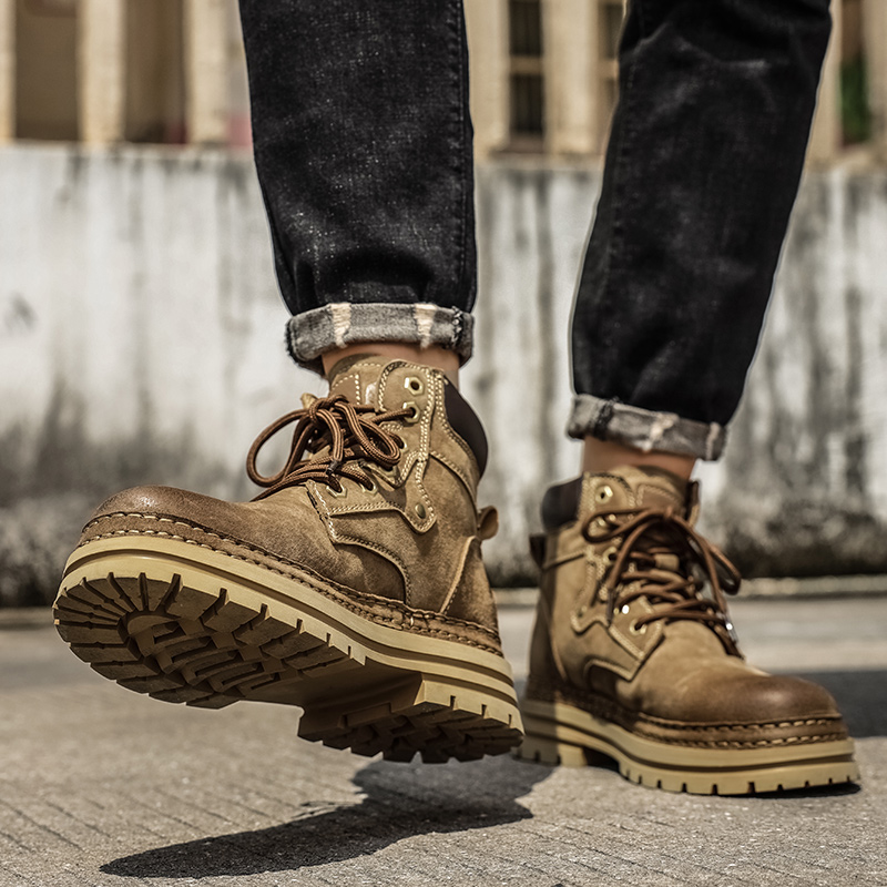 Herenschoenen Lente Platform L - Leather Work Fabric recensie en prijs