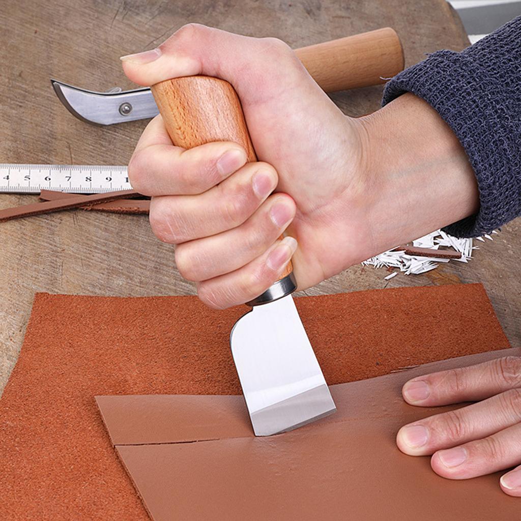 Draaibaar mes met ijzeren hout - Swivel Knife Tool recensie en prijs
