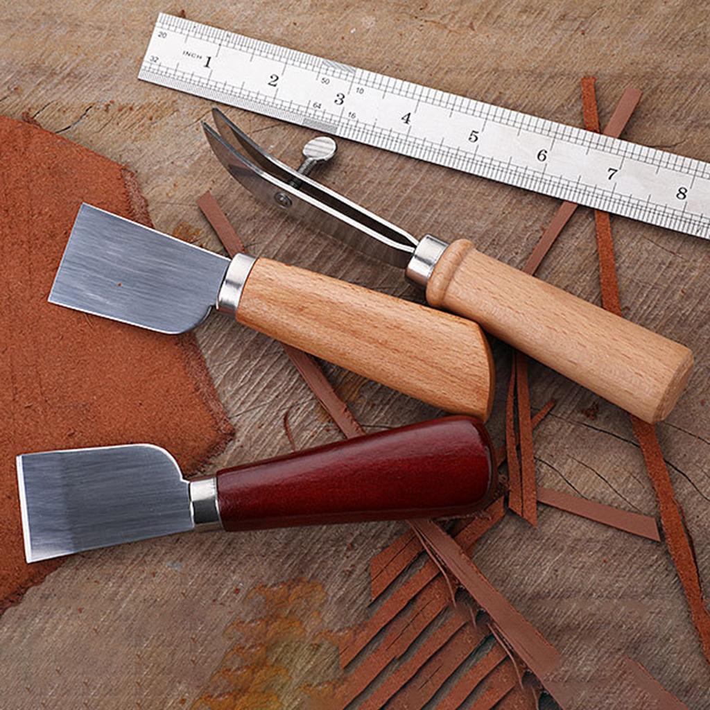 Draaibaar mes met ijzeren hout - Swivel Knife Tool recensie en prijs