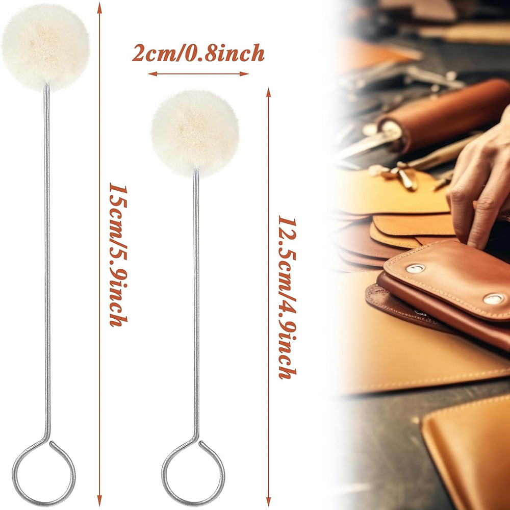 10/30 Stuks Leer Wol Ballen Sc - Leather Dye Finish recensie en prijs