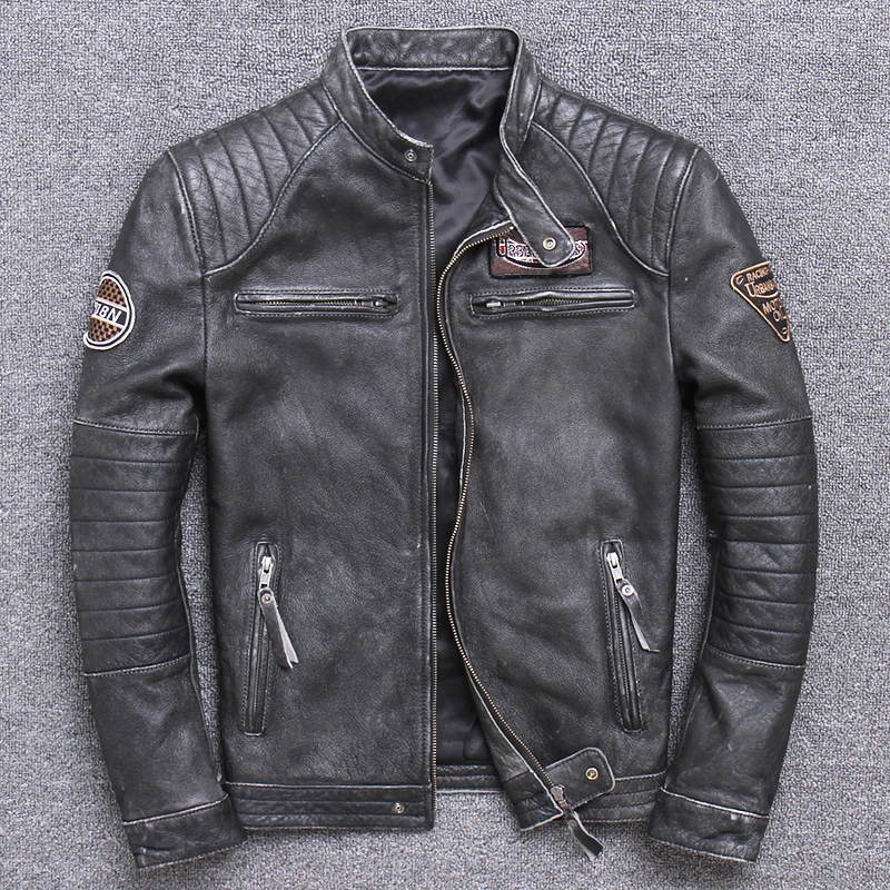 Mode Biker Jacks Vintage Heren - Leather Work Jacket recensie en prijs