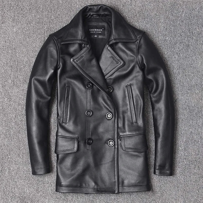 Echt Leren Jas Heren Toplaag K - Leather Work Jacket recensie en prijs