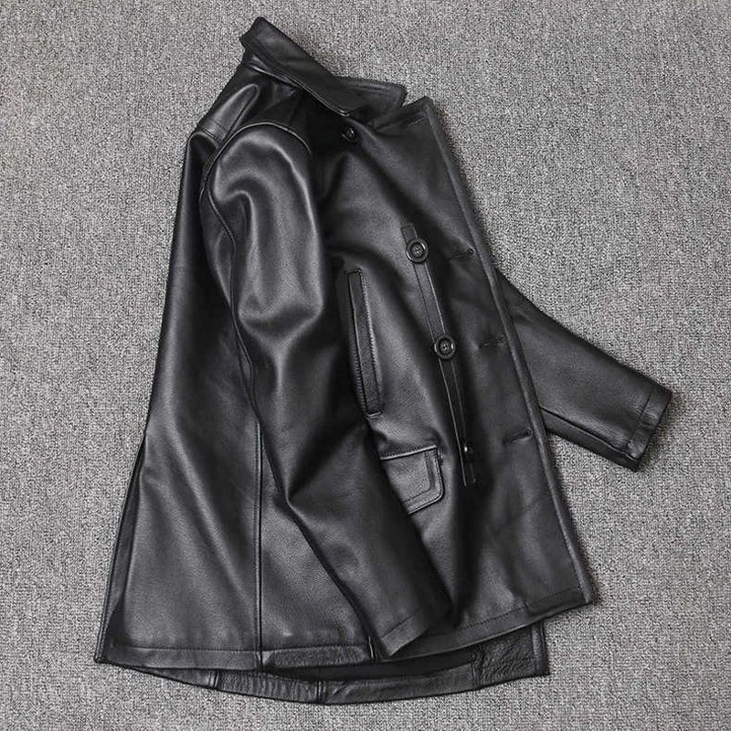 Echt Leren Jas Heren Toplaag K - Leather Work Jacket recensie en prijs