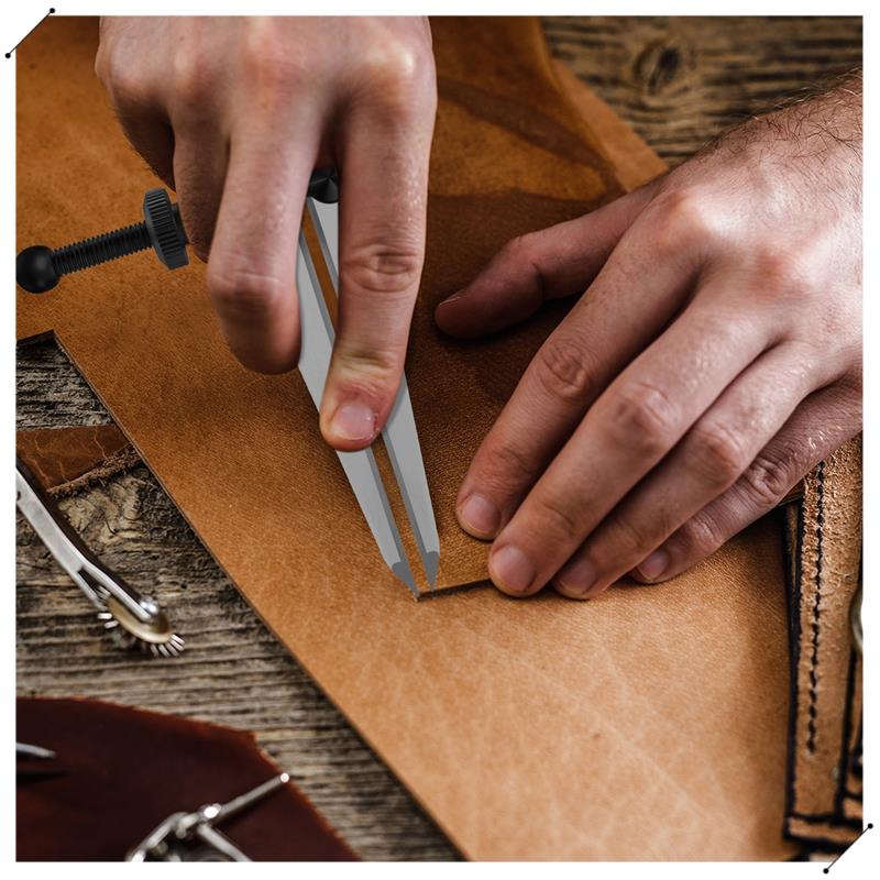 Lederen beitelset, Prong Diamo - Wing Divider Stitch recensie en prijs