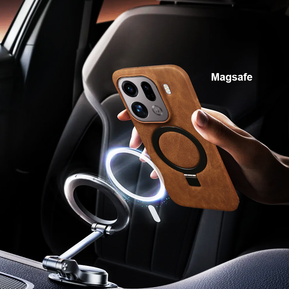 Opvouwbare magnetische beugelr - Leather X recensie en prijs