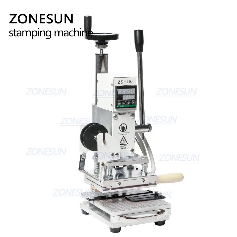 ZONESUN ZS110 Foliedruk Bronzi - Leatherwork Hand Press recensie en prijs