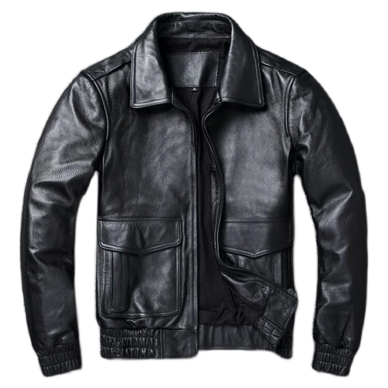 2024 Nieuwe Plus Size 8xl Here - Leather Work Jacket recensie en prijs
