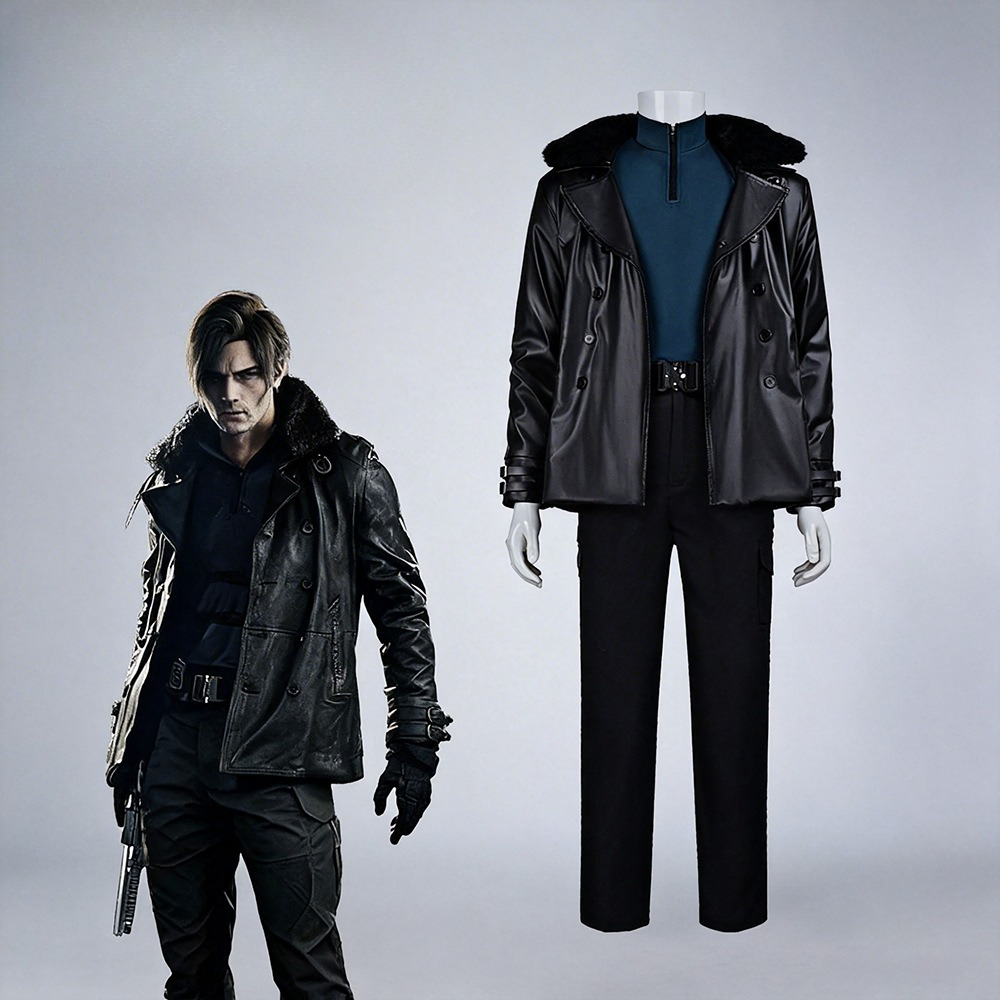 Game Leon Kennedy Re9 Evil Cos - Leather Work Jacket recensie en prijs