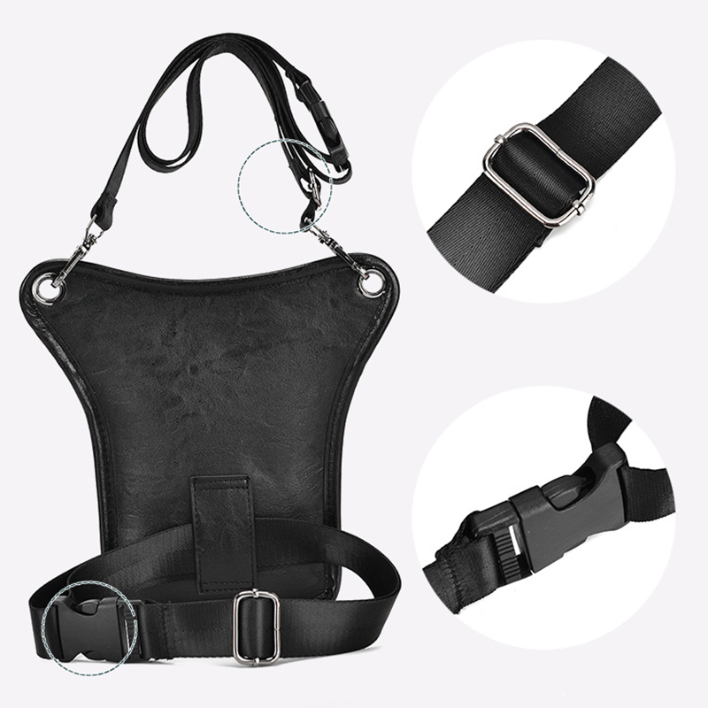 Vintage Pu Lederen Heuptas Dro - Leatherwork Fasteners recensie en prijs