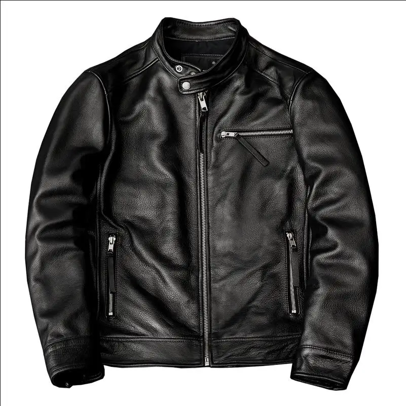 Wholes.100 % Echte Koeienhuid  - Leather Work Jacket recensie en prijs